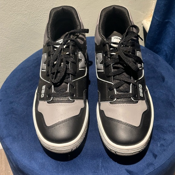 New Balance 550 Black & Gray Men Size 10.5 BB550SR1 - Picture 3 of 10